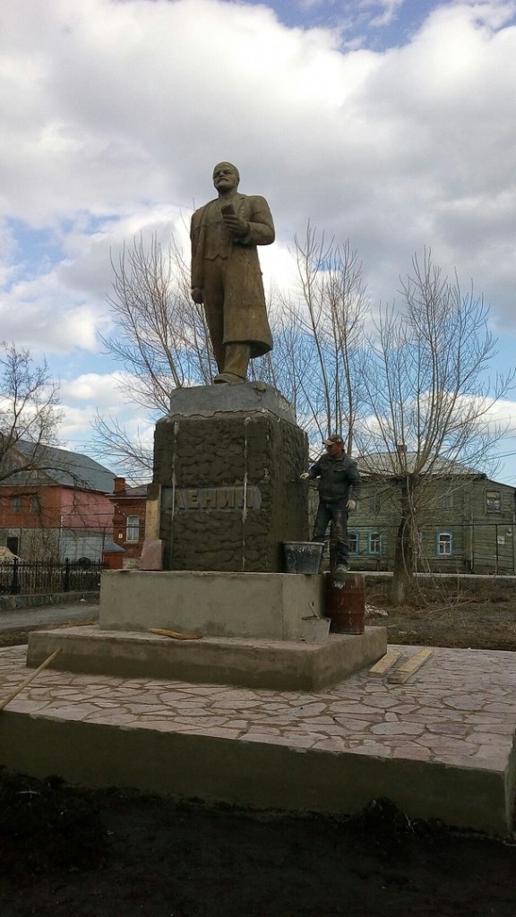 Памятник Ленину В.И. Юрюзань