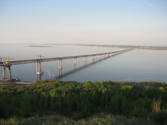 Президентский мост в Ульяновске