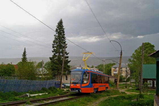 Усть-Катав. Трамвай